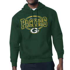 Starter Team Track Graphic Pullover Hoodie - Green Bay Packers