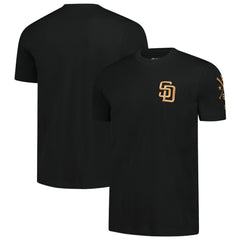 MLB San Diego Padres New Era Bronze Logo with Cross Bats Established T-Shirt