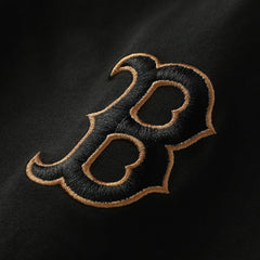 MLB Boston Red Sox New Era Bronze Logo with Cross Bats Established T-Shirt