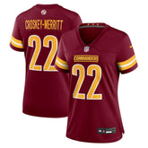 Jacory Croskey-Merritt Women's Team Game Jersey - Washington Commanders