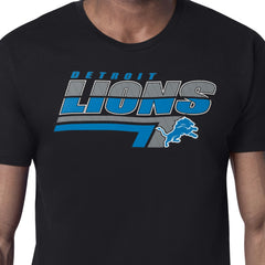Starter Logo Push Graphic T-Shirt - Detroit Lions