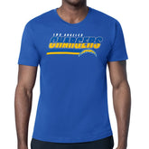Starter Logo Push Graphic T-Shirt - Los Angeles Chargers