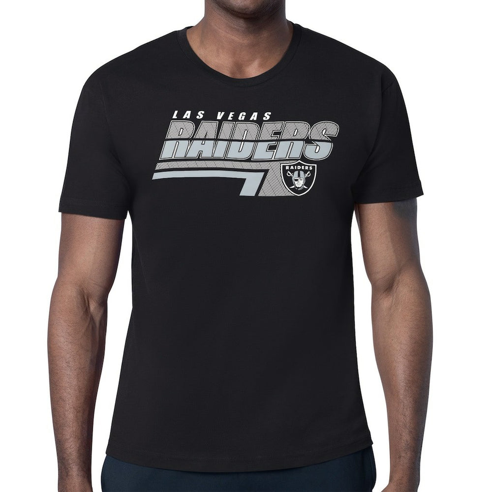 Starter Logo Push Graphic T-Shirt - Las Vegas Raiders