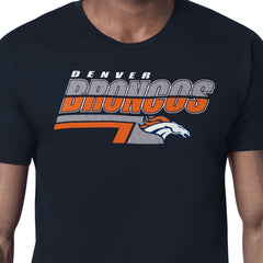Starter Logo Push Graphic T-Shirt - Denver Broncos
