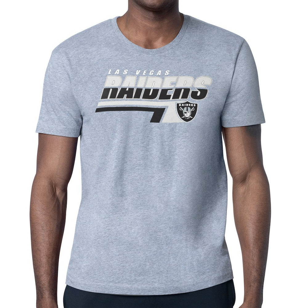 Starter Logo Push Graphic T-Shirt - Las Vegas Raiders