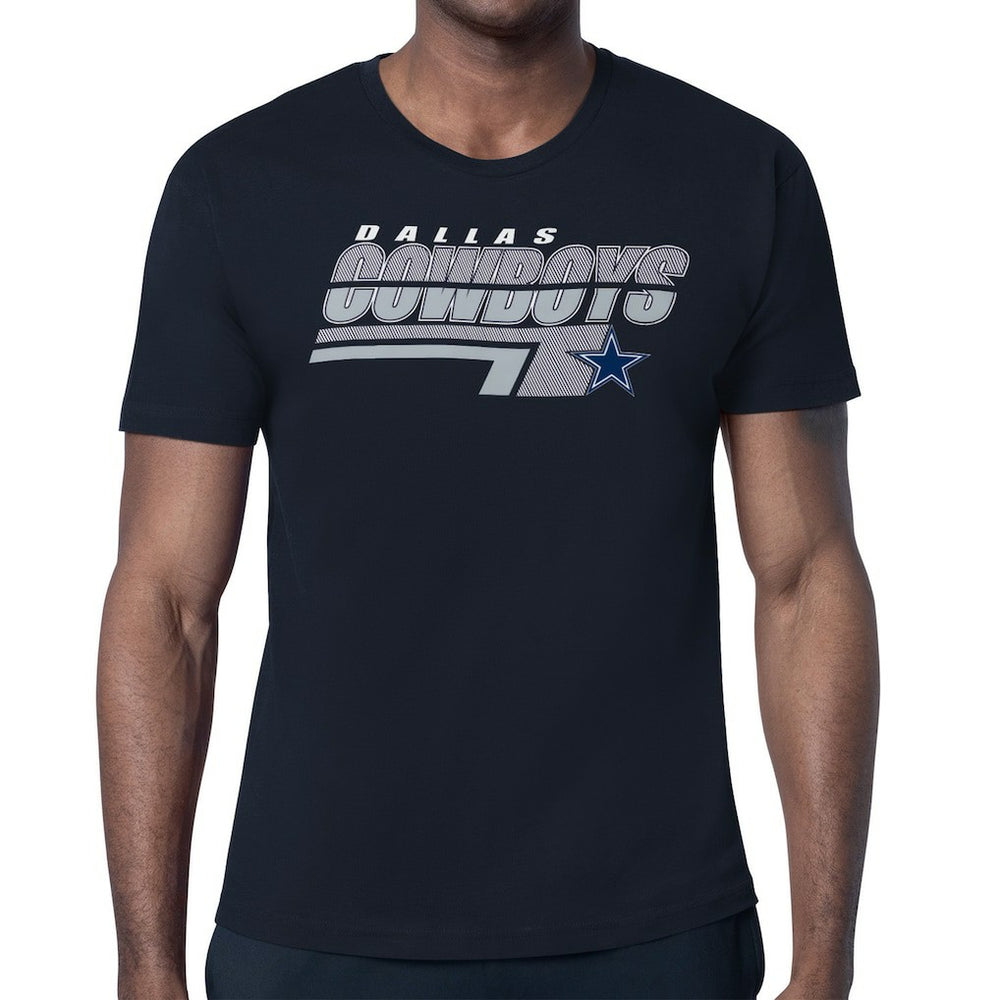 Starter Logo Push Graphic T-Shirt - Dallas Cowboys