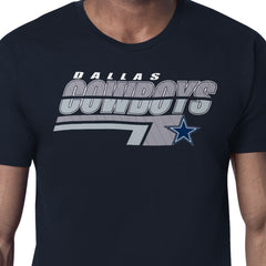 Starter Logo Push Graphic T-Shirt - Dallas Cowboys