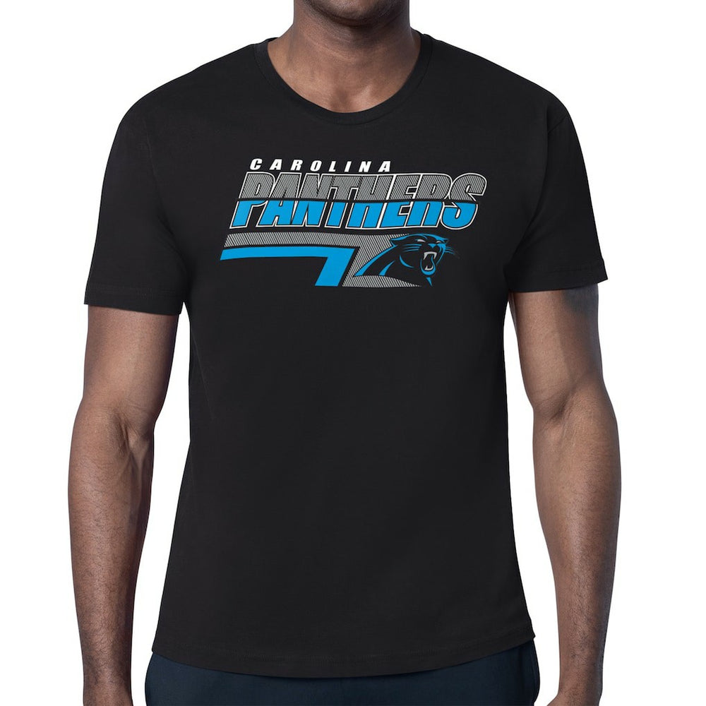 Starter Logo Push Graphic T-Shirt - Carolina Panthers