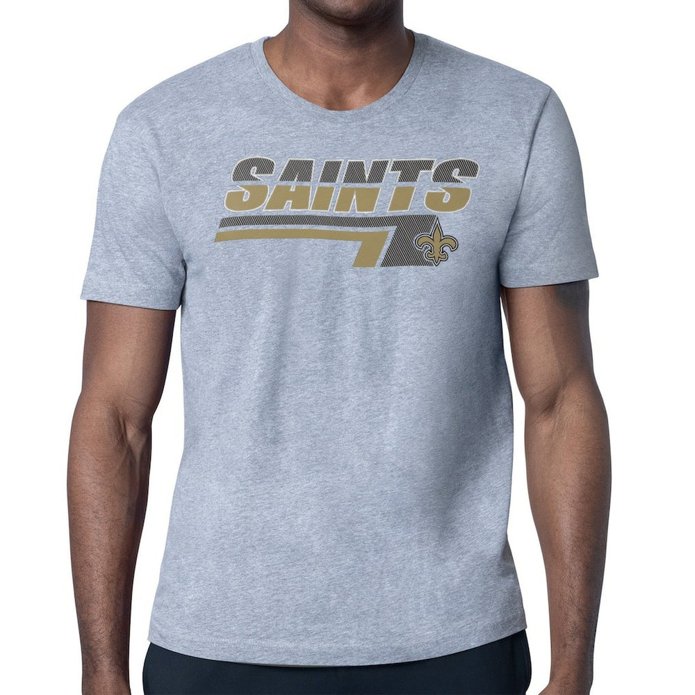 Starter Logo Push Graphic T-Shirt - New Orleans Saints