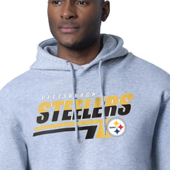 Starter Logo Push Graphic Hoodie - Pittsburgh Steelers