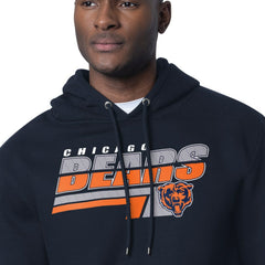 Starter Logo Push Graphic Hoodie - Chicago Bears