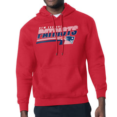 Starter Logo Push Graphic Hoodie - New England Patriots