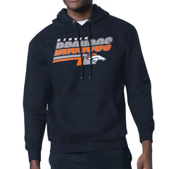 Starter Logo Push Graphic Hoodie - Denver Broncos
