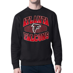 Starter Team Grit Graphic Fleece Pullover Sweatshirt - Atlanta Falcons