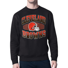Starter Team Grit Graphic Fleece Pullover Sweatshirt - Cleveland Browns
