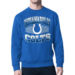 Starter Team Grit Graphic Fleece Pullover Sweatshirt - Indianapolis Colts