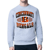 Starter Team Grit Graphic Fleece Pullover Sweatshirt - Cincinnati Bengals