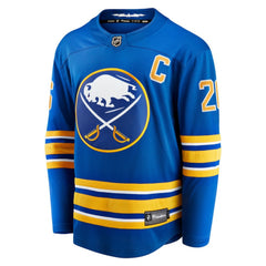 NHL Royal Rasmus Dahlin Buffalo Sabres Fanatics Home Captain Patch Breakaway Jersey
