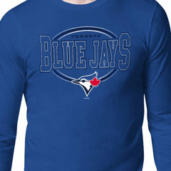 MLB Toronto Blue Jays Starter Team Track Graphic Long Sleeve T-Shirt