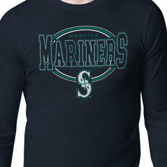 MLB Seattle Mariners Starter Team Track Graphic Long Sleeve T-Shirt