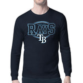 MLB Tampa Bay Rays Starter Team Track Graphic Long Sleeve T-Shirt