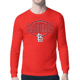 MLB St. Louis Cardinals Starter Team Track Graphic Long Sleeve T-Shirt
