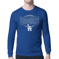 MLB Los Angeles Dodgers Starter Team Track Graphic Long Sleeve T-Shirt