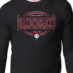 MLB Arizona Diamondbacks Starter Team Track Graphic Long Sleeve T-Shirt