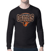 MLB Baltimore Orioles Starter Team Track Graphic Long Sleeve T-Shirt
