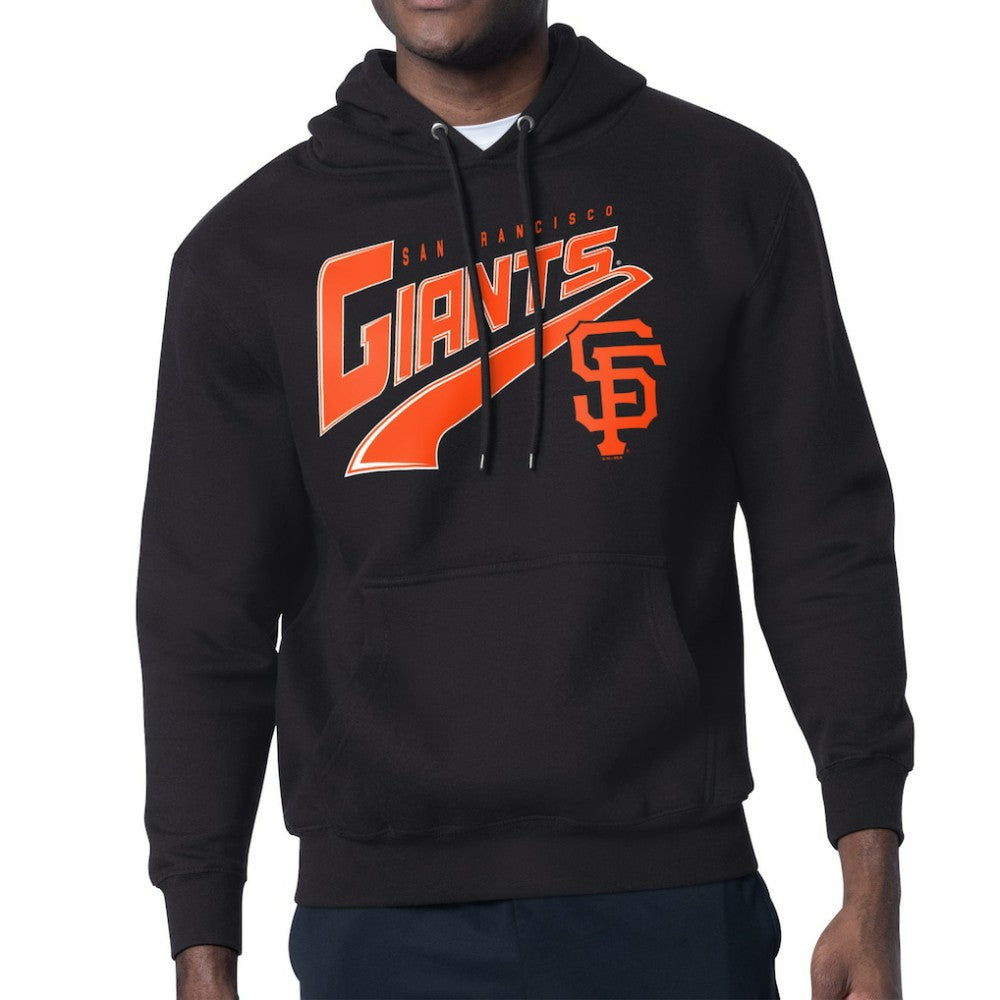 MLB San Francisco Giants Starter Modern Tailsweep Fleece Tri-Blend Pullover Hoodie
