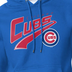 MLB Chicago Cubs Starter Modern Tailsweep Fleece Tri-Blend Pullover Hoodie