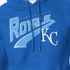 MLB Kansas City Royals Starter Modern Tailsweep Fleece Tri-Blend Pullover Hoodie