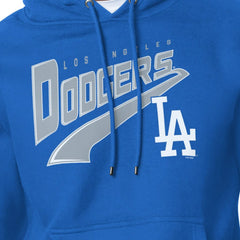 MLB Los Angeles Dodgers Starter Modern Tailsweep Fleece Tri-Blend Pullover Hoodie