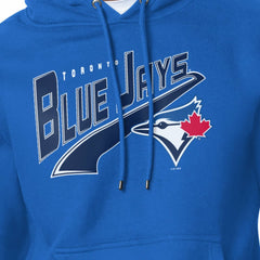 MLB Toronto Blue Jays Starter Modern Tailsweep Fleece Tri-Blend Pullover Hoodie