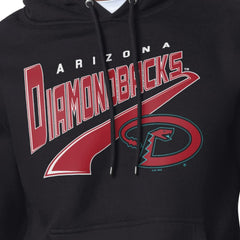 MLB Arizona Diamondbacks Starter Modern Tailsweep Fleece Tri-Blend Pullover Hoodie