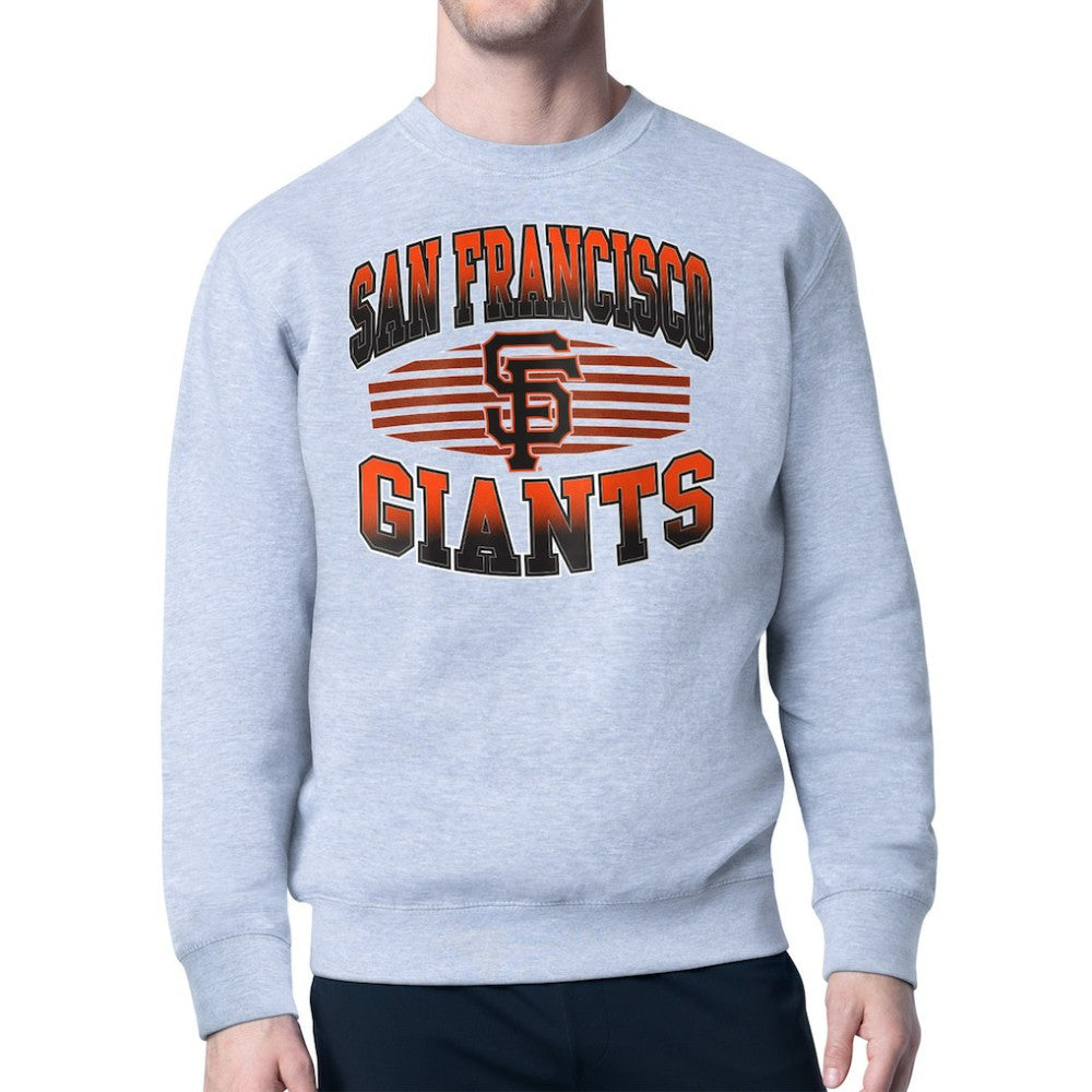 MLB San Francisco Giants Starter Team Grit Graphic Fleece Pullover Sweatshirt