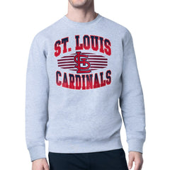MLB St. Louis Cardinals Starter Team Grit Graphic Fleece Pullover Sweatshirt