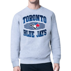 MLB Toronto Blue Jays Starter Team Grit Graphic Fleece Pullover Sweatshirt