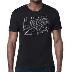 Starter Modern Tailsweep Graphic T-Shirt - Detroit Lions