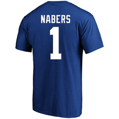 Malik Nabers Big & Tall Player Name & Number T-Shirt - New York Giants