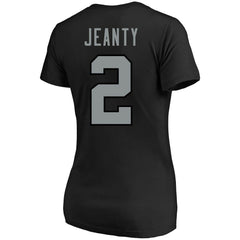 Ashton Jeanty Women's Plus Size Name & Number T-Shirt - Las Vegas Raiders