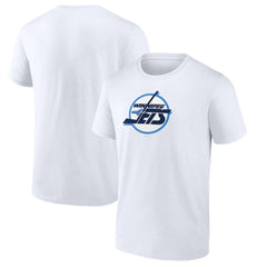 NHL White Winnipeg Jets Primary Logo T-Shirt