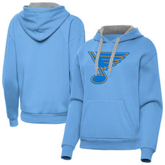 NHL Blue St. Louis Blues Antigua Women's Victory Pullover Hoodie
