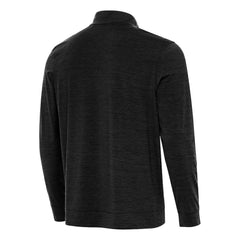 NHL Heather Black Boston Bruins Antigua Bright Quarter-Zip Pullover