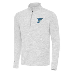 NHL Gray St. Louis Blues Antigua Cause Quarter-Zip Jacket