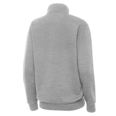 NHL Heather Gray Boston Bruins Antigua Women's Victory Quarter-Zip Pullover Top