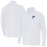 NHL White St. Louis Blues Antigua Intent Quarter-Zip Top