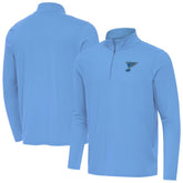 NHL Blue St. Louis Blues Antigua Intent Quarter-Zip Top
