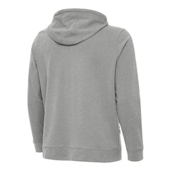 NHL Heather Gray St. Louis Blues Antigua Effortless Full-Zip Hoodie