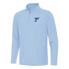 NHL Blue St. Louis Blues Antigua Twine Quarter-Zip Pullover